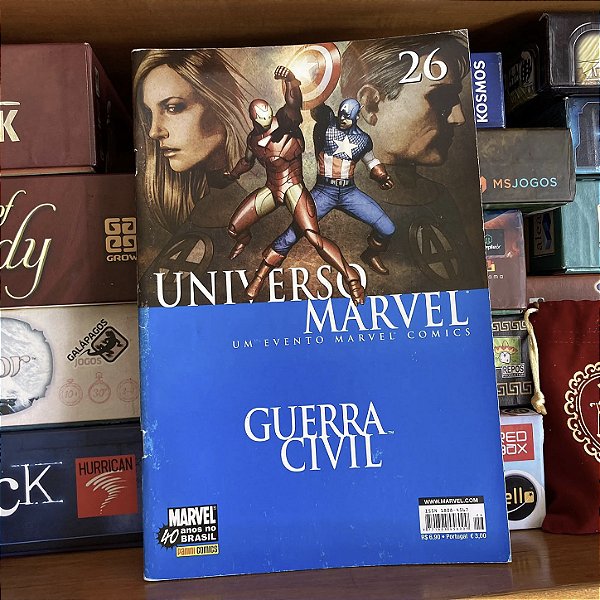 HQ: Universo Marvel, 26: Guerra Civil - Usado