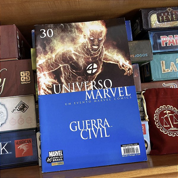 HQ: Universo Marvel, 30: Guerra Civil - Usado