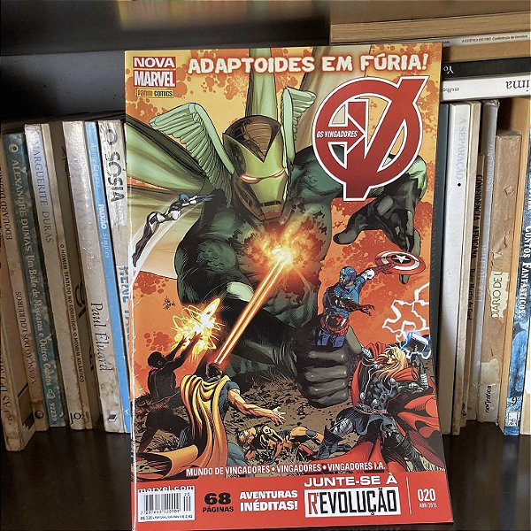 HQ: Os Vingadores 20: Adaptoides em fúria! - Usado