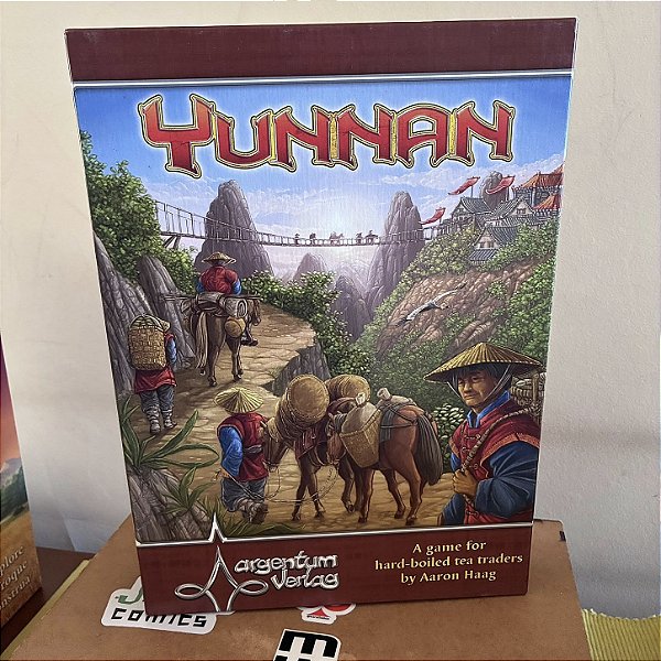 Jogo: Yunnan - 1a. edição alemã - Manual em português - Usado