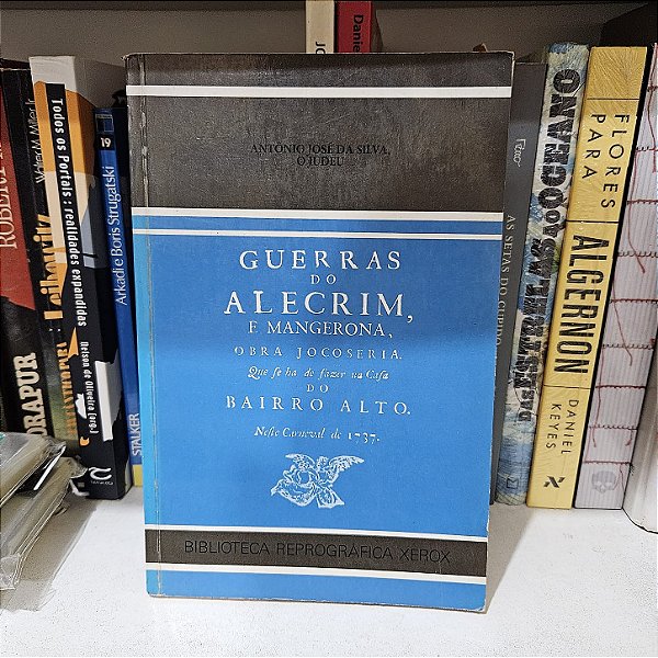 Livro: Guerras do Alecrim, e Magerona, de Antônio José da Silva, o Judeu - Usado