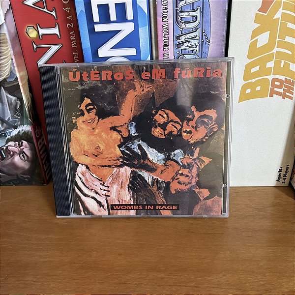 CD: Úteros em Fúria: Wombs in rage - Raro - Usado