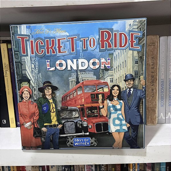 Jogo: Ticket to Ride: London - Usado