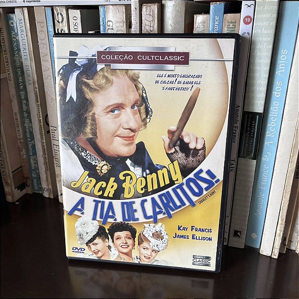 DVD: A tia de Carlitos - Usado