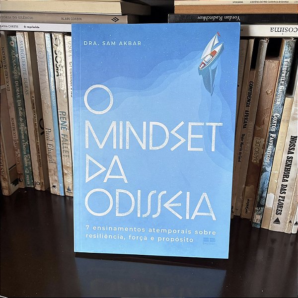 Livro: O mindset da Odisseia, de Dra. Sam Akbar - Novo