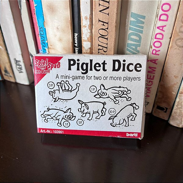 Jogo: Piglet Dice: a mini-game for two or more players - Novo