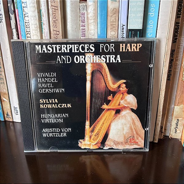 CD: Sylvia Kowalckuc: masterpieces for harp and orchestra - Usado