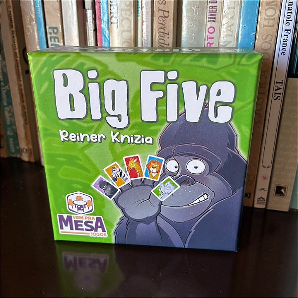 Jogo: Big five, de Reiner Knizia - Usado
