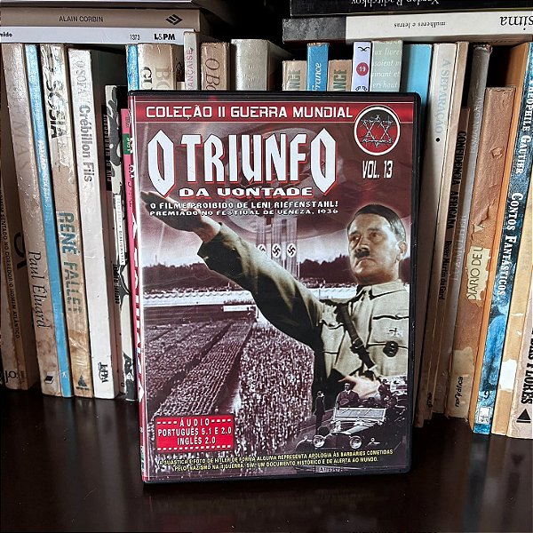DVD: O triunfo da vontade, de Leni Riefenstahl - Usado