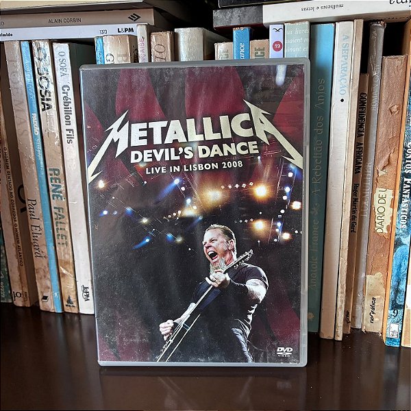 DVD: Metallica: Devil's dance (Live in Lisbon 2008) - Usado