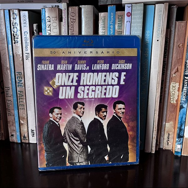 Blu-ray: Onze homens e um segredo - Clássico de 1960 - Edição de 50 anos - Lacrado