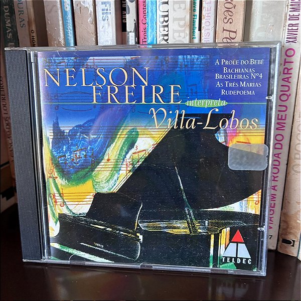 CD: Nelson Freire: interpreta Villa-Lobos - Usado