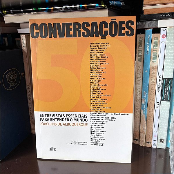 Livro: Conversações, de João Lins de Albuquerque - Novo