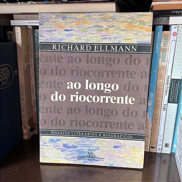 Livro: Ao longo do riocorrente: ensaios literários e biográficos, de Richard Ellmann - Usado