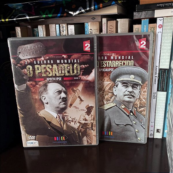 DVD: Segunda Guerra Mundial - DVDs 1 & 2: O pesadelo & Mundo estarrecido - Usado