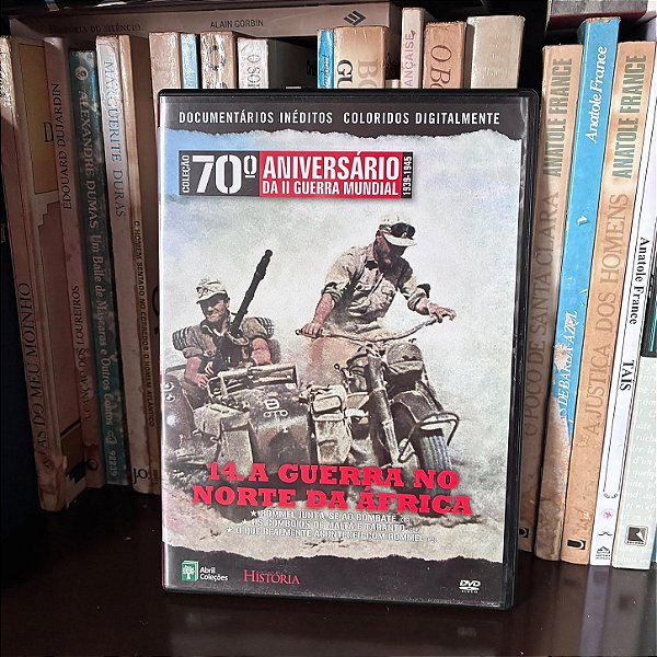 DVD: A guerra do norte da África - Usado