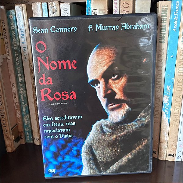 DVD: O nome da rosa, de Jean-Jacques Annaud - Usado