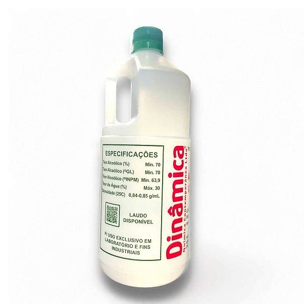 Álcool Etílico 70% 1 Litro Dinâmica