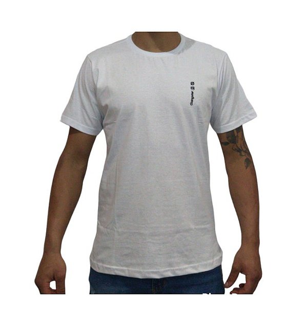 Camiseta Masculina Gangster Estamp-branca