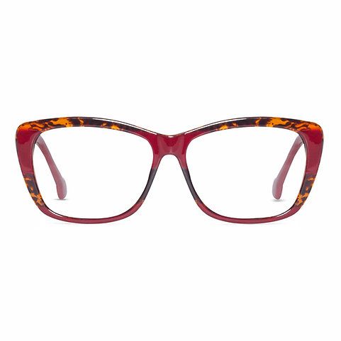 Óculos de Leitura Berna - Tortoise and Red