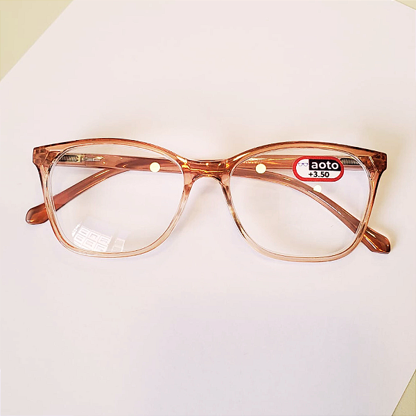 Óculos de Leitura Ibiza - Brown Transparent