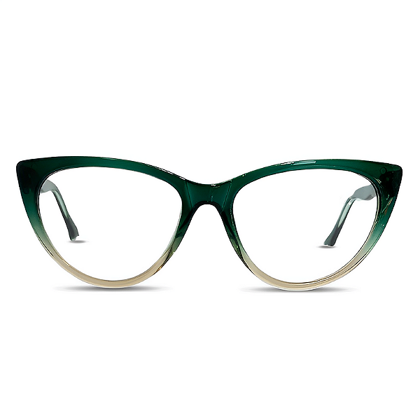 Óculos de Leitura Viena - Green and Transparent