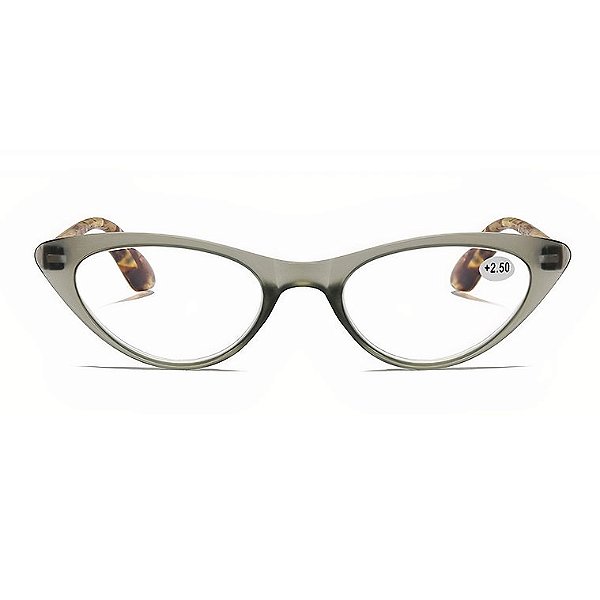 Óculos de Leitura Charlotte - Gray and Tortoise