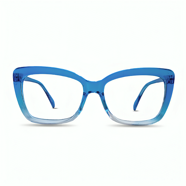 Óculos de Leitura Marselha - Blue and Transparent