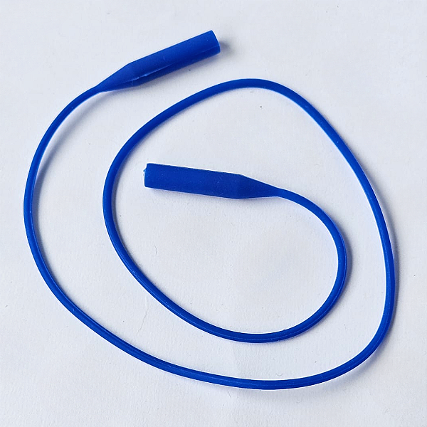 Cordão p/ Óculos Silicone - Blue
