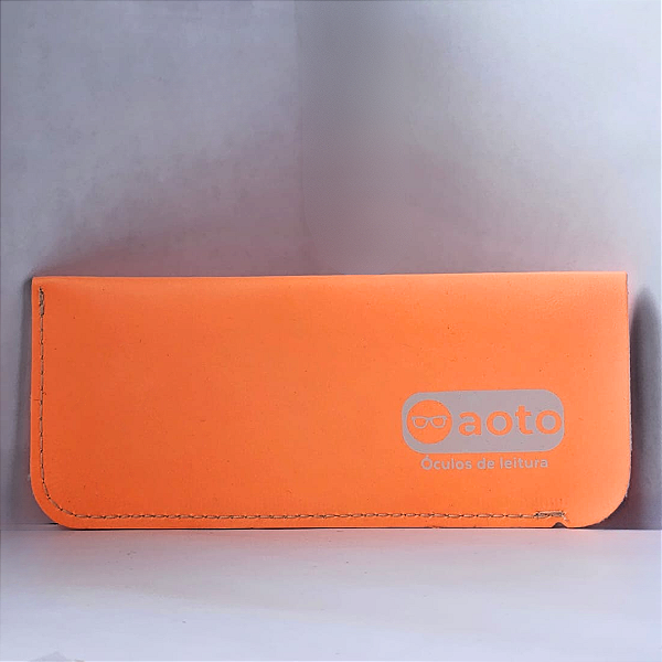 Estojo para Óculos - Orange Neon - Aoto
