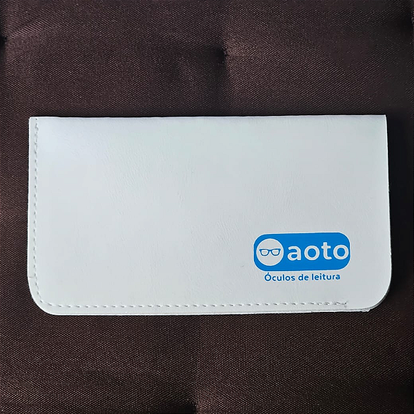 Estojo Grande para Óculos - White - Aoto