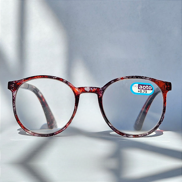 Óculos de Leitura Medelín - Red Flowers