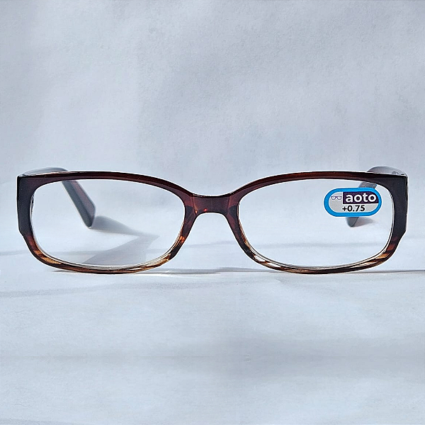 Óculos de Leitura Hanói - Striped Brown