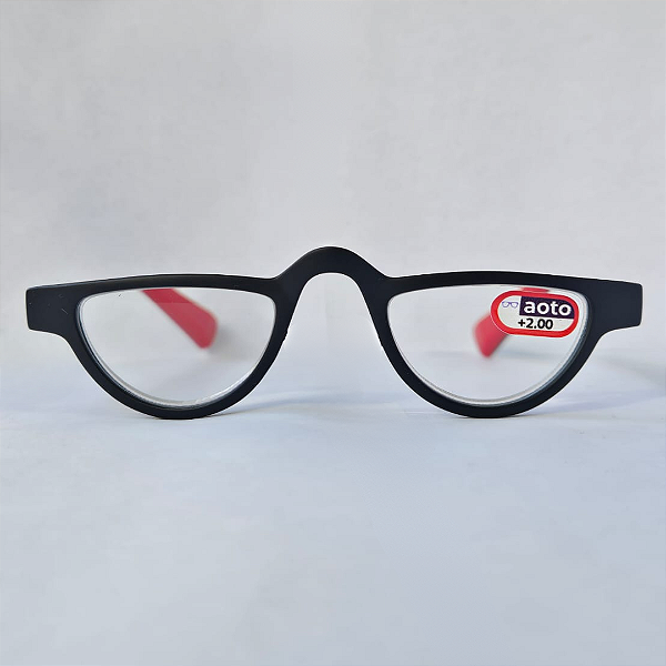 Óculos de Leitura Metz - Black and Red