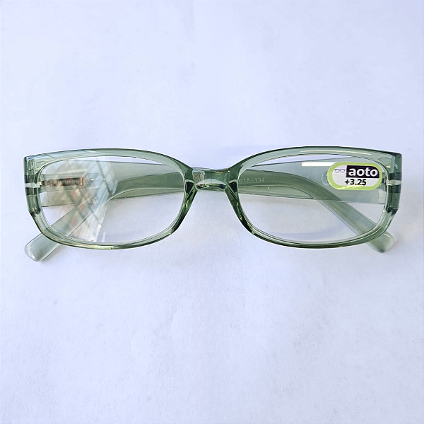 Óculos de Leitura Hanói - Green Transparent