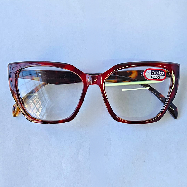 Óculos de Leitura New Arezzo - Red and Tortoise
