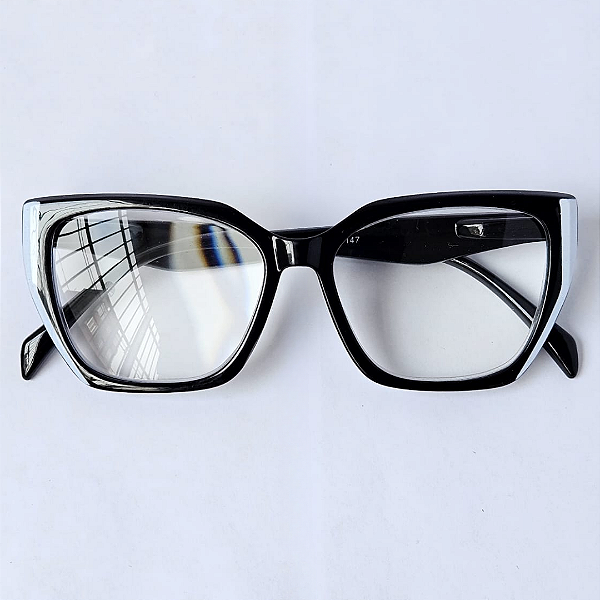 Óculos de Leitura New Arezzo - Black and White