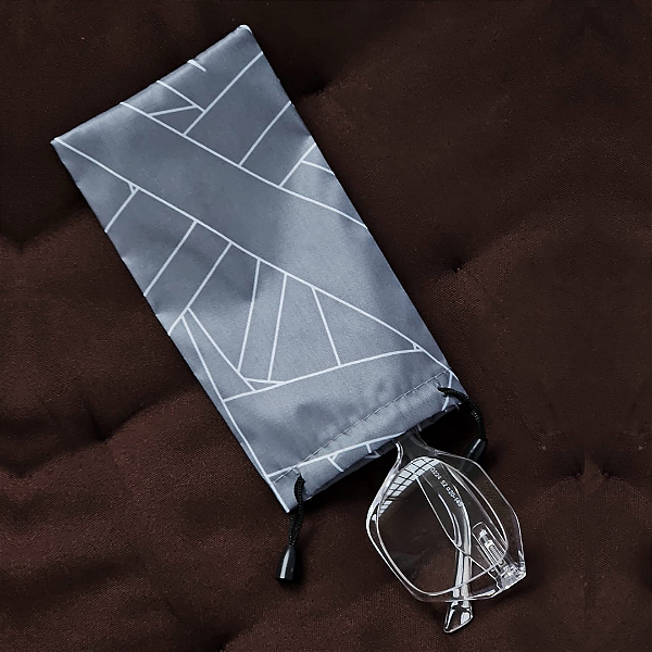 Saquinho Para Óculos - Gray Lines