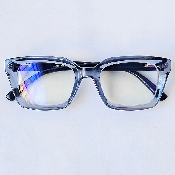 Óculos de Leitura New Turim - Blue Transparent