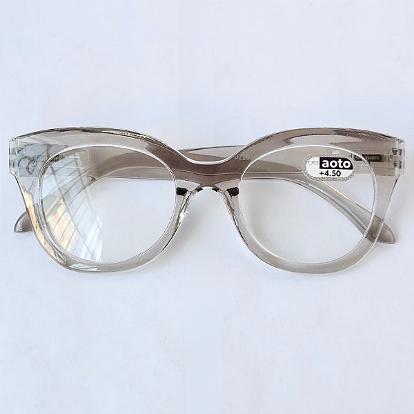 Óculos de Leitura Oslo - Gray Transparent