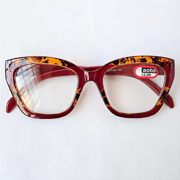 Óculos de Leitura Rio - Tortoise Red