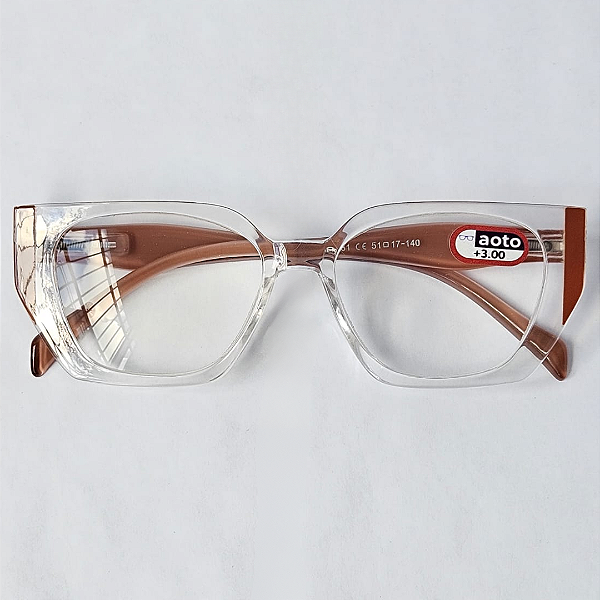 Óculos de Leitura Luanda - Transparent and Brown