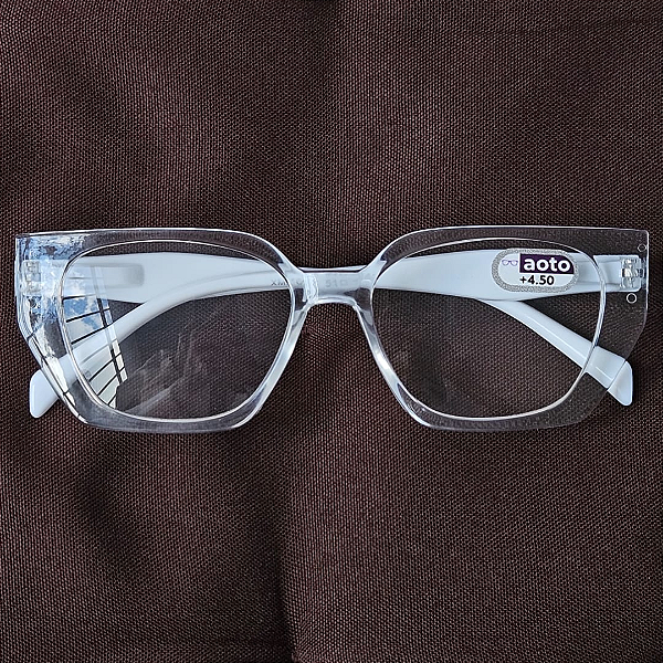 Óculos de Leitura Luanda - Transparent and White