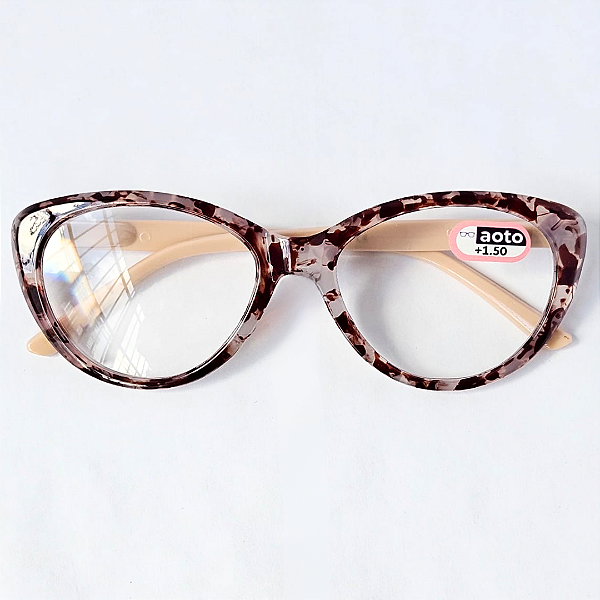 Óculos de Leitura San Martin - Leopard and Rosé