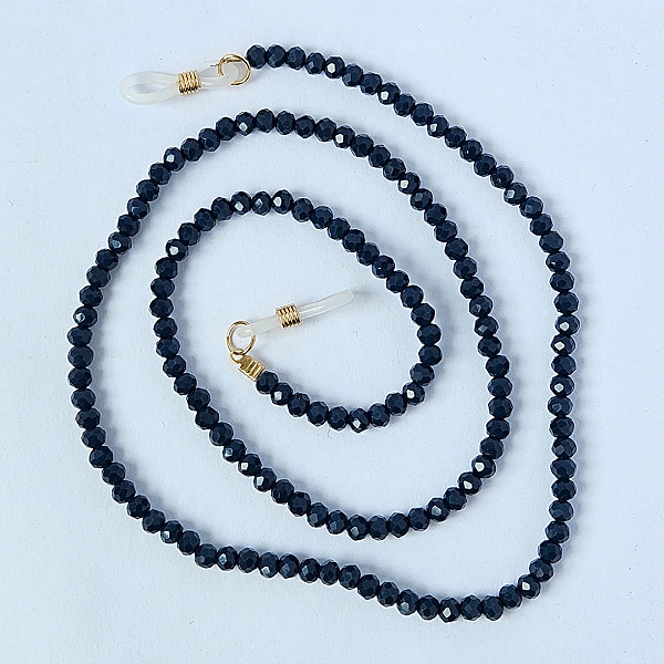 Cordão Para Óculos Strass - Navy Blue