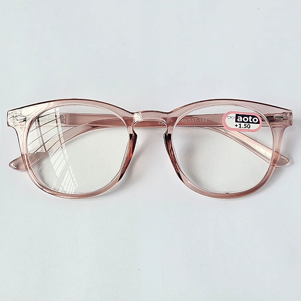 Óculos de Leitura Mumbai - Guava Transparent