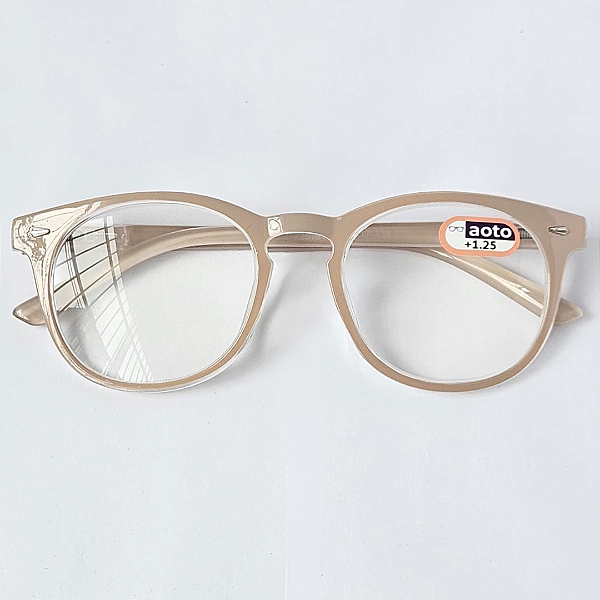 Óculos de Leitura Mumbai - Nude Transparent