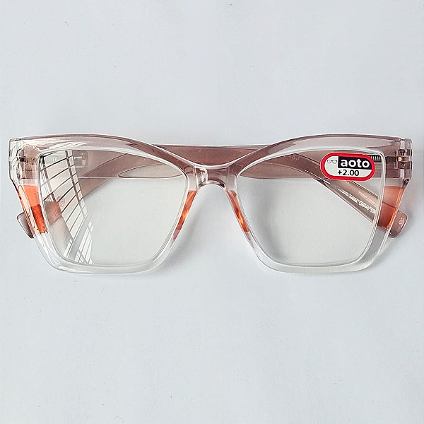 Óculos de Leitura Arezzo - Red Transparent