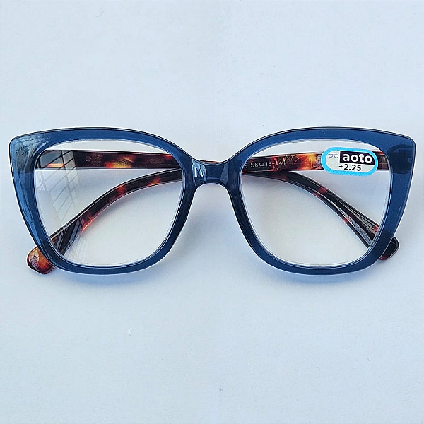 Óculos de Leitura Siena - Blue and Tortoise