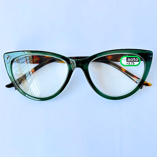 Óculos de Leitura Viena - Green and Tortoise